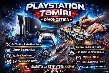 Təmir Sony Playstation, Nasazlığın aradan qaldırılması, Pulsuz diaqnostika