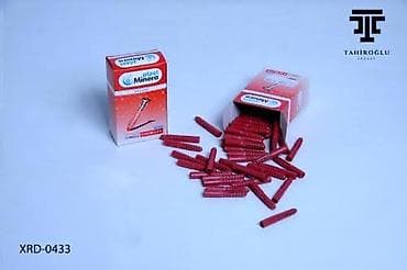 Bərkidici məhsullar: Plastik dübel – Plaza Minera (qırmızı) - Material: yüksək möhkəmliyə — 1