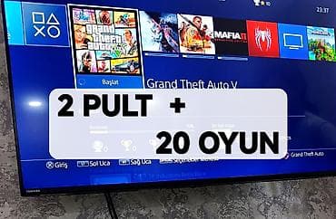 Sony Playstation 4 slim 500gb əla vəziyətdə, plombu üzərində, 2 pult lalafo.az -da Sony Playstation 4 slim 500gb əla vəziyətdə, plombu üzərində, 2 pult