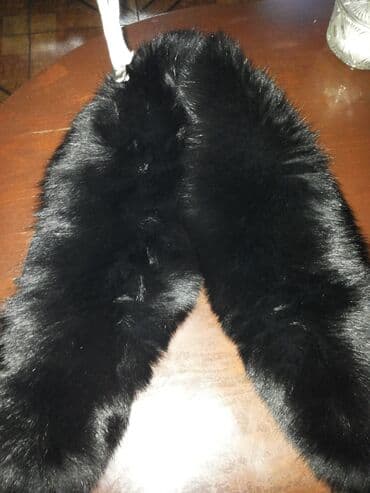 Kürk, Mango, XS, rəng - Qara