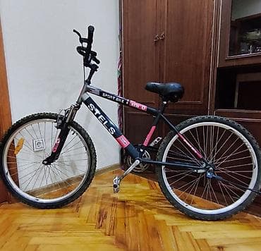 STELS dağ/şəhər velosipedi - Çərçivə: polad, “STELS” loqolu, “Sport — 2