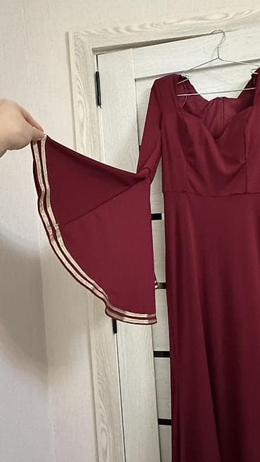 son zeng ucun donlar: Yenidir Ölçü M/38 Bordo rəngli ziyafət/libas - Model: balıq kəsimli — 3