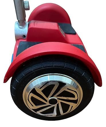 Qırmızı rəngdə, yığcam dizaynlı, iki təkərli hoverboard. Ayaqlar üçün lalafo.az -da Qırmızı rəngdə, yığcam dizaynlı, iki təkərli hoverboard. Ayaqlar üçün