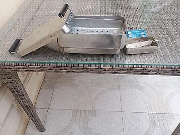 Медицинское оборудование: Paslanmayan poladdan hazırlanmış tibbi sterilizator dəsti Tərkibi: - — 7
