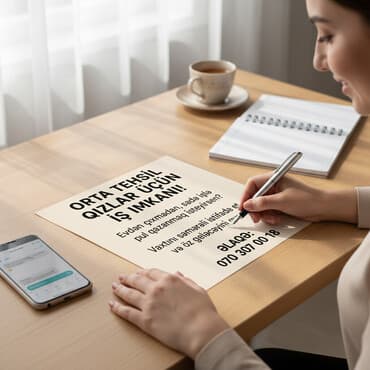 part time işlər 2024: Çağrı mərkəzi operatoru tələb olunur, Yalnız qadınlar üçün — 1