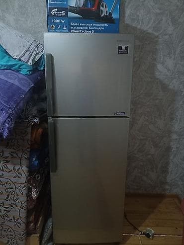samovar satisi: İşlənmiş 2 qapılı Samsung Soyuducu Satılır, rəng - Gümüşü — 1