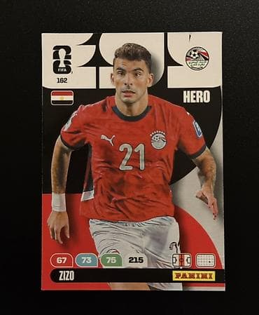 fifa 2026: Zizo 🇪🇬 Panini Adrenalyn XL FIFA World Cup 2026 kolleksiya kart -tam — 1