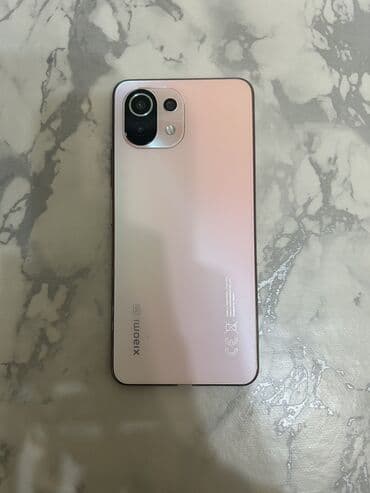 ikinci el mi 11 lite: Xiaomi Mi 11 Lite, 128 GB, rəng - Çəhrayı, 
 Barmaq izi — 3