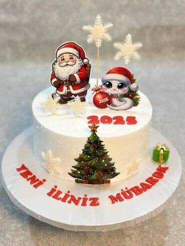 дубайский шоколад: Yeni İl temalı tortlar 🎂 Evdə bişən, yumşaq və qatqısız tortlar — 2