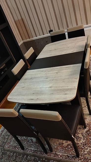 ((6597))*Asya* Qiymet. 770 azn. Masa ve 8 eded stull . Masa açilir lalafo.az -da ((6597))*Asya* Qiymet. 770 azn. Masa ve 8 eded stull . Masa açilir