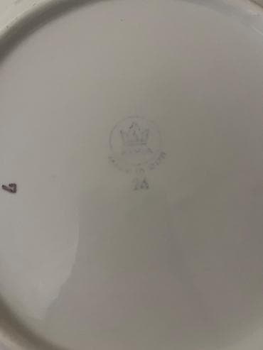 Boşqablar, 1 əd, rəng - Ağ, Farfor, Çexiya