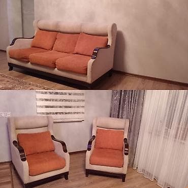 kreslo ucuz: İşlənmiş, Divan, 2 kreslo — 1