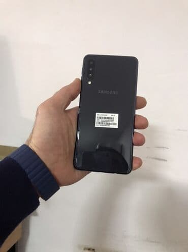 samsung not 3: Samsung Galaxy A7 2018, 64 GB, rəng - Mavi, Barmaq izi — 3