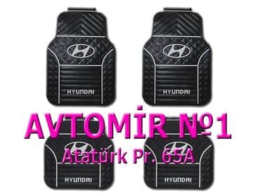 ayağaltı: Hyundai ucun universal ayaqaltilar 🚙🚒 ünvana və bölgələrə ödənişli — 1