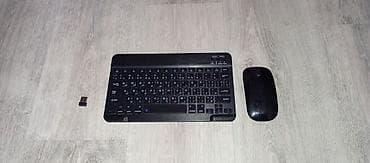 mini laptop: Barter qəbul olunur Simsiz klaviatura və siçan dəsti - Rəng: qara - — 1