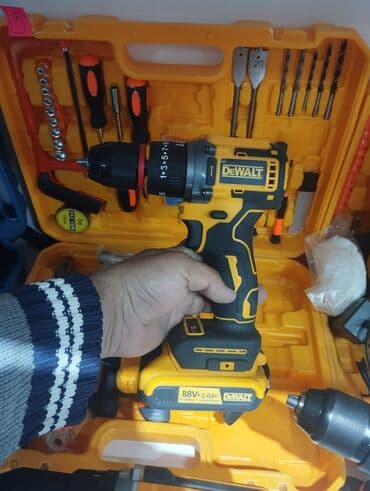 kreditle drel: Sadə drel Akkumulatorlu, Kredit yoxdur — 1