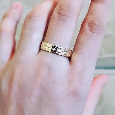 hamam dest: Alyans, Üzük, Sarı qızıl, 585 Əyar, Qaşsız — 7