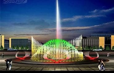 Fəvvarələr: Məhsul: Musiqili rəngli işıqlı şəlalə/fısqıyə sistemi (dairəvi meydan — 3