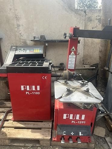 PULI təkər servisi avadanlığı dəsti - Təkər balanslama aparatı: PULI