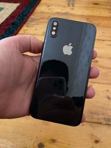 iphone x arxa şüşə qiyməti: IPhone X, Qara, Face ID — 2