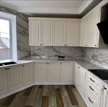 Sifarişlə mətbəx dəsti, Özü çəkən petlələr, MDF, Kredit yoxdur, Pulsuz çatdırılma