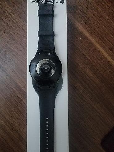 smart box: Samsung Galaxy Watch (qara) - Dairəvi AMOLED sensorlu ekran, rəngli — 3