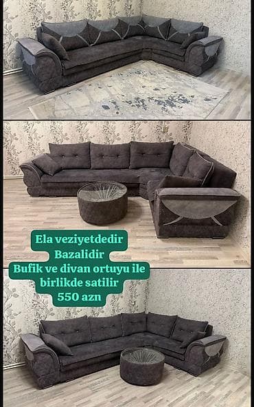 Künc divan, Pufik, Bazalı