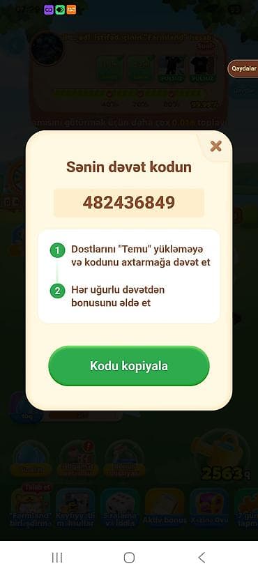 Резюме: Farmlan temuda kodu yazın 4 lù hediiye oyunu yazram kod 482436849 — 1