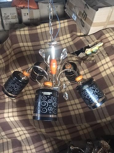 Tekstil: Çılçıraq, 5 lampa — 4