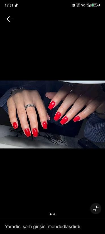 polirovka qiymeti: Xidmət: Manikür və gel lak tətbiqi Təklif olunanlar: - Klassik və — 4