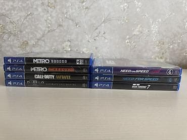 Видеоигры и приставки: PS4 oyun diskləri dəsti Bütün disklər yaxşı və işlək vəziyyətdədir — 1