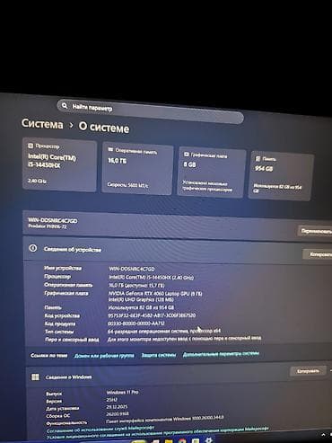 videokart: İşlənmiş Acer Predator, 16 ", Intel Core i5, 1 TB, Ünvandan götürmə — 2