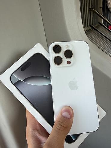IPhone 16 Pro, 128 ГБ, White Titanium, Face ID