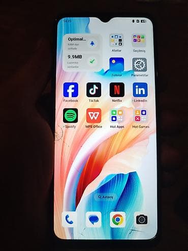 Oppo A18, rəng - Qara, Sensor lalafo.az -da Oppo A18, rəng - Qara, Sensor