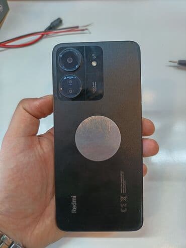 redmi ucuz: Xiaomi Redmi smartfon13c 4/128 - Marka/seriya: Redmi - Ekran: ön — 2