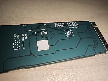 Kompüter və noutbuk aksesuarları: Daxili SSD disk Toshiba, 256 GB, M.2, İşlənmiş — 2