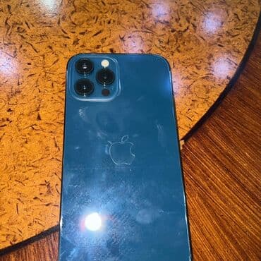 iphone 11 pro max islenmis: IPhone 12 Pro Max, 256 GB, Göy, Face ID — 6