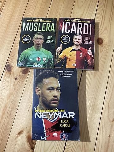 Velosiped ehtiyyat hissələri: Futbol mövzusunda 3 kitab paketi 3ü bir yerde 15azn - Benim Futbol — 1
