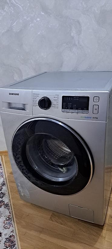 Стиральная машина Samsung, 8 кг, Б/у, Без сушки