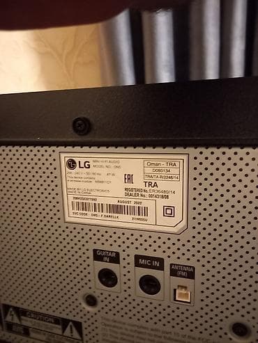 cinde 5 manatliq internet paketi: LG XBOOM One Body Mini Hi-Fi Audio sistemi – model ONS (istehsal ayı — 3