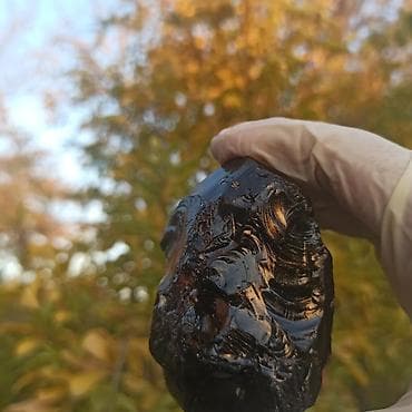 idman eşyaları: Obsidian Təbii Daş Satılır | Qara Obsidian | Enerji Daşı | Orijinal — 2