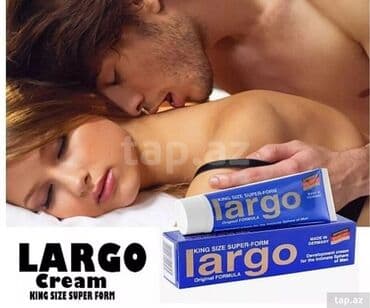 Largo krem 100% orginal penis boyuducu ve gecişdirici tez boşalan