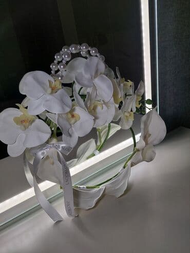 gul buketləri: Yeni süni gəlin buketi💐 Lace&Love markasına məxsus yeni, istifadə — 1