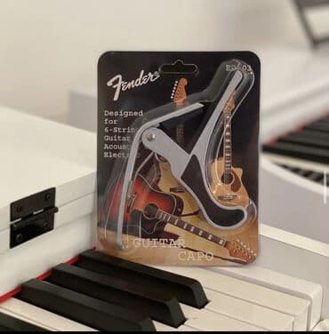 акустические гитары из индонезии: Fender kapo 📍Nərimanov Əhməd Rəcəbli 230. İş saatı:09:00-19:00 dek — 1