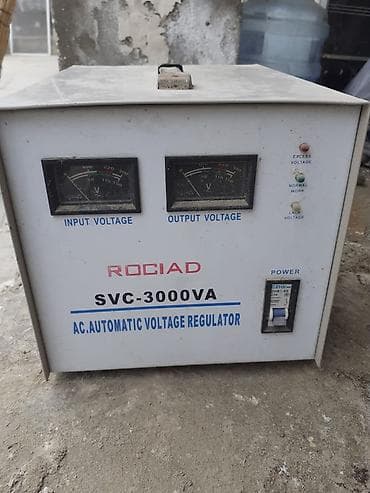 Lesa: Rociad SVC-3000VA avtomatik gərginlik stabilizatoru - Model — 2