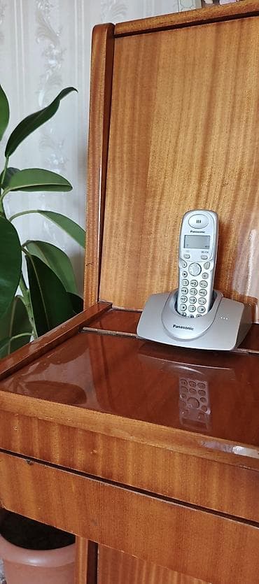 Аристоны: Стационарный телефон Panasonic, Беспроводной, Б/у, Самовывоз, Платная доставка — 10