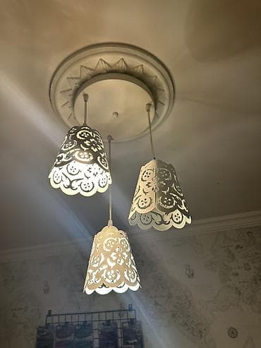 kece: Çılçıraq, 3 lampa, Metal — 2