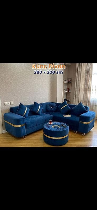 saloglu mebel divanlar: Məhsul: Künc divan dəstləri - Ölçülər: 280 × 200 sm (şəkildə qeyd — 7