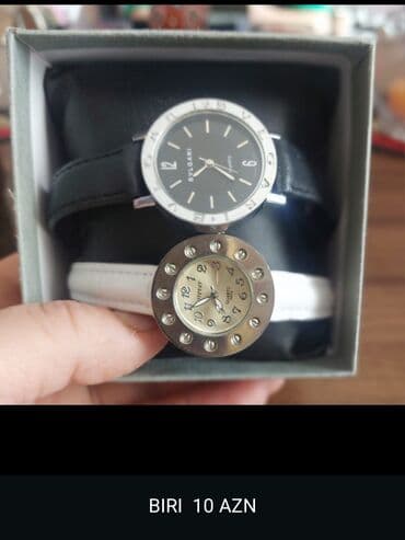 qayis: Klassik Saat dəsti, rəng - Qara — 1