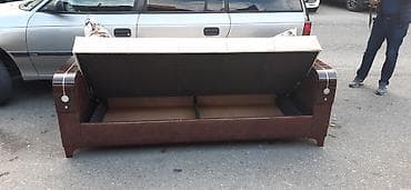 elif mebel: Divan sifariwle hazirlanir. Reng secimi var. Kitab kimi acilir Sandigi — 2